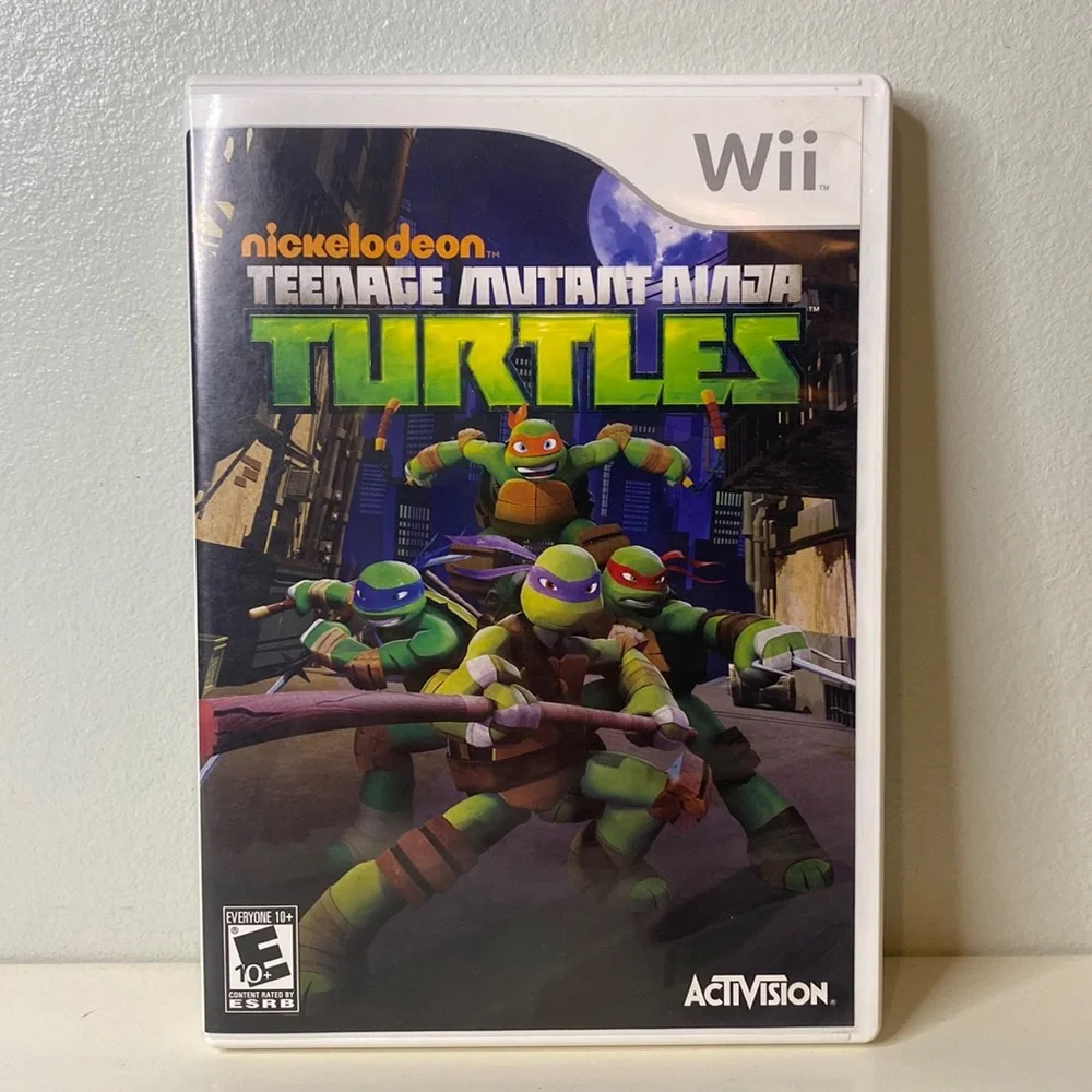 TEENAGE MUTANT NINJA TURTLES - NINTENDO WII GAME